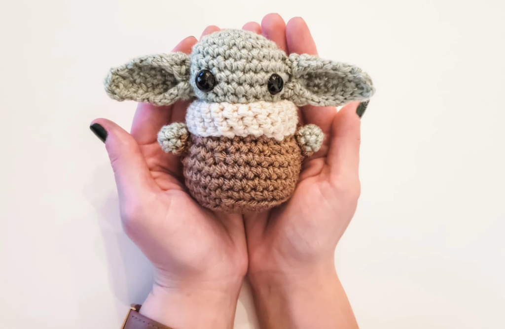 Amigurumi Baby Alien Joda free pattern