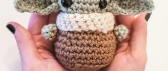 Amigurumi Baby Alien Joda free pattern