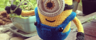 Free crochet pattern Minion