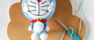 Free amigurumi pattern Doraemon
