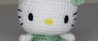 Amigurumi toy Hello Kitti free crochet pattern
