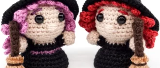 Amigurumi Witches crochet free pattern