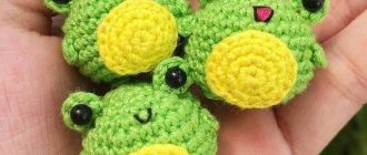 Free crochet pattern frogs amigurumi