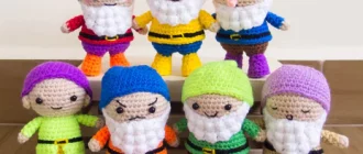 Amigurumi free pattern Seven Dwarfs of Snow White