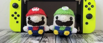 Amigurumi Super Mario and Luigi Pattern